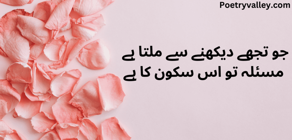 Love Poetry In Urdu