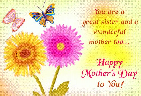 Happy Mothers Day Sister Poems