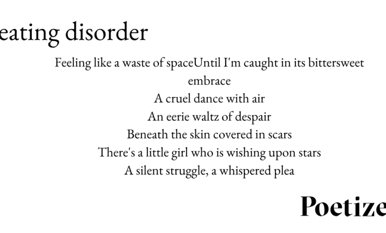 Poems About Eating Disorders