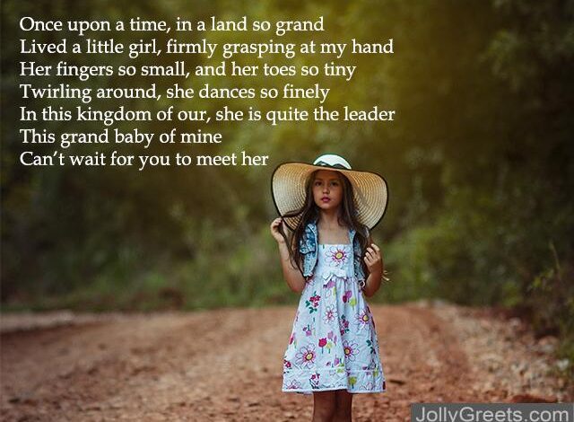 Beautiful Short Granddaughter Poems