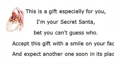 Secret Santa Poems and Riddles