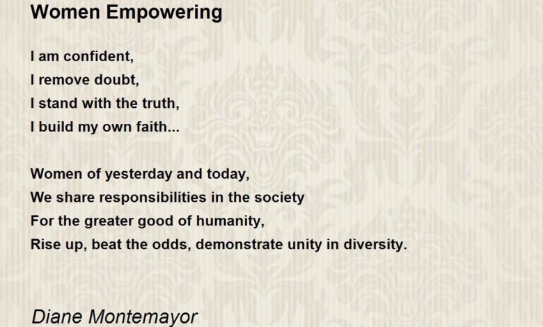 Poems About Women Empowerment