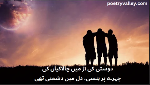 2 Line Munafiq Shayari for Fake Friends