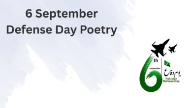 Defense Day 6 September Poetry in Urdu