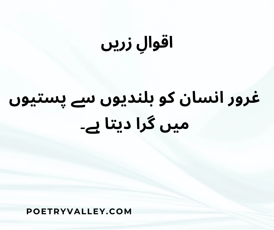 Beautiful Golden Sayings In Urdu