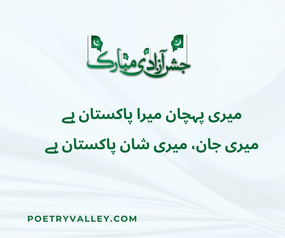 2 Line 14 August Shayari for WhatsApp & Instagram