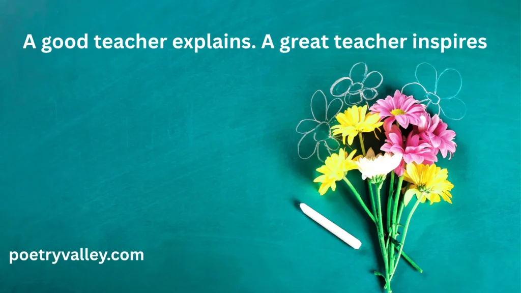 Teacher’s Day Quotes in English