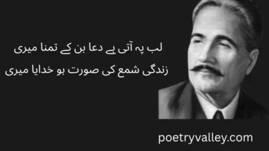 iqbal poetry in urdu