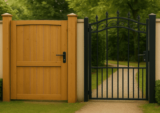 Metal garden gates: Modern or classic how to choose the right one for your garden