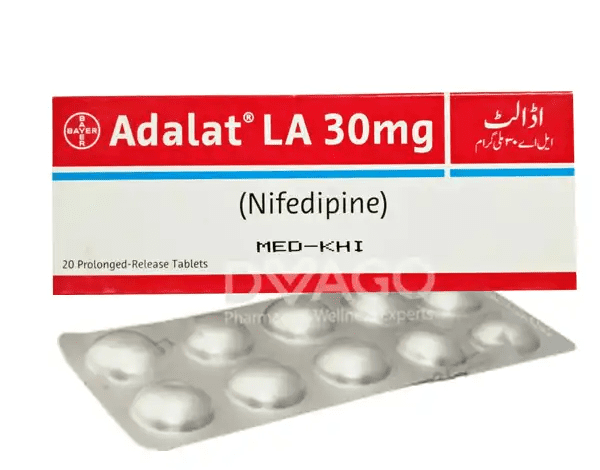 Adalat LA 30mg Tablet