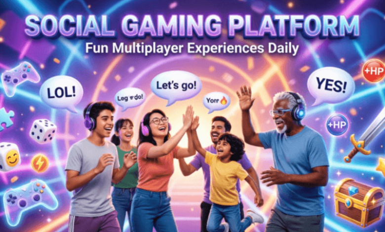 Social Gaming Platform For Fun Multiplayer Experiences Daily