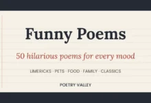 Funny poems, 50 hilarious poems, Poetry Valley