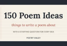 150 poem ideas: things to write a poem about